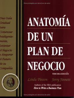 Portada de Anatomía de un plan de negocio