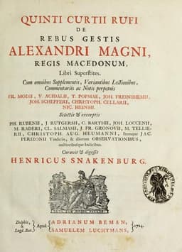 Portada de Historia Alexandri Magni